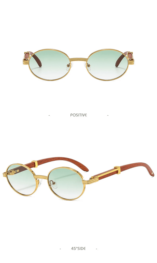 Classic Luxury Style Round Shaped Sunglasses - Item - BAI-DAY 