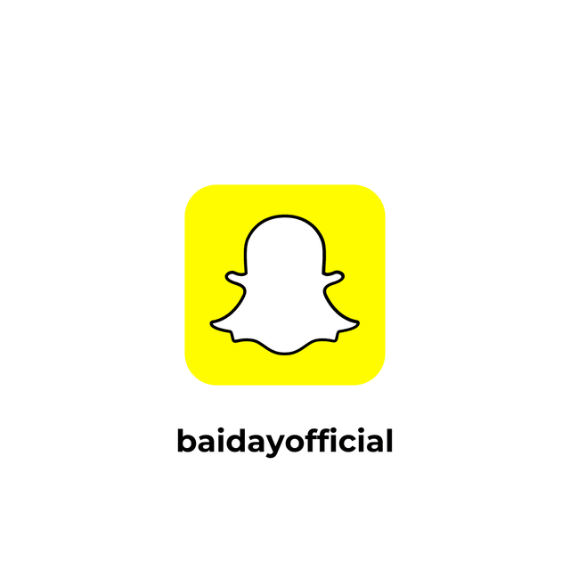 BAI-DAY - Snapchat Account Page - Follow Us