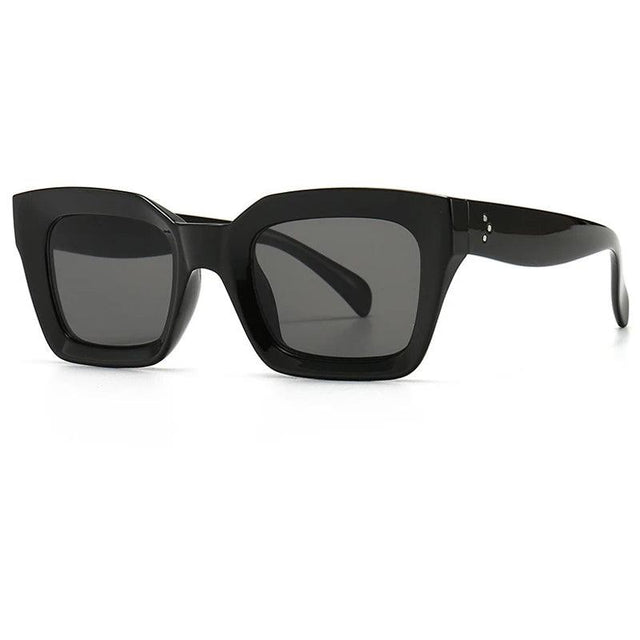 Oversized Square Design Colored Sunglasses - Item - BAI-DAY 