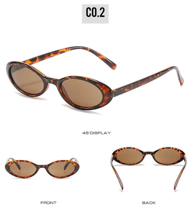 Little Oval Shaped Style Sunglasses - Item - BAI-DAY 