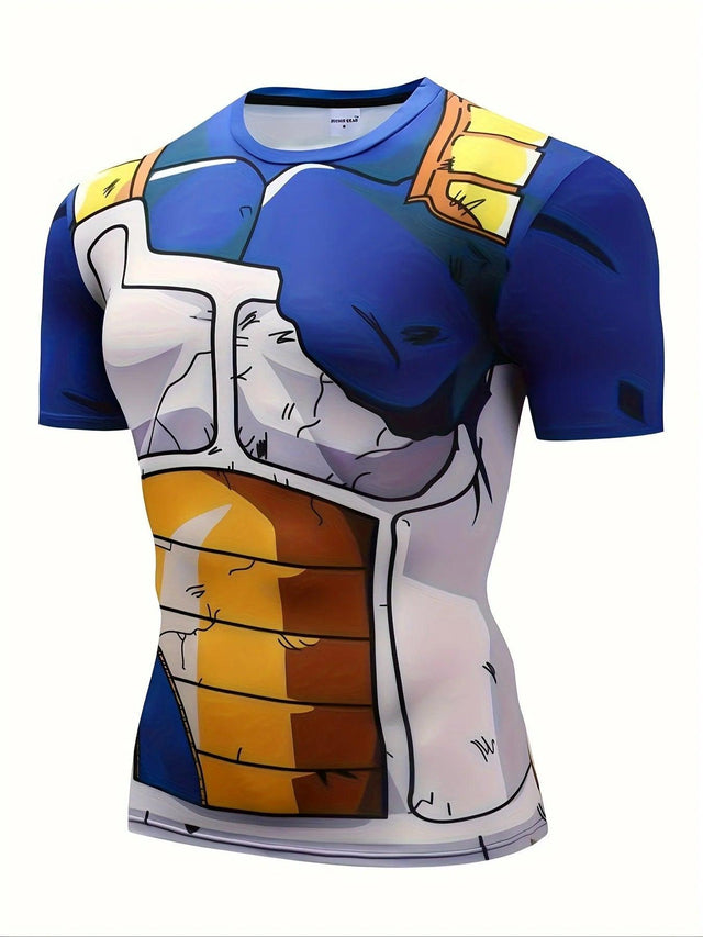 Custom Dragon Ball T-shirt Damaged Vegeta Costume - Item - BAI-DAY 