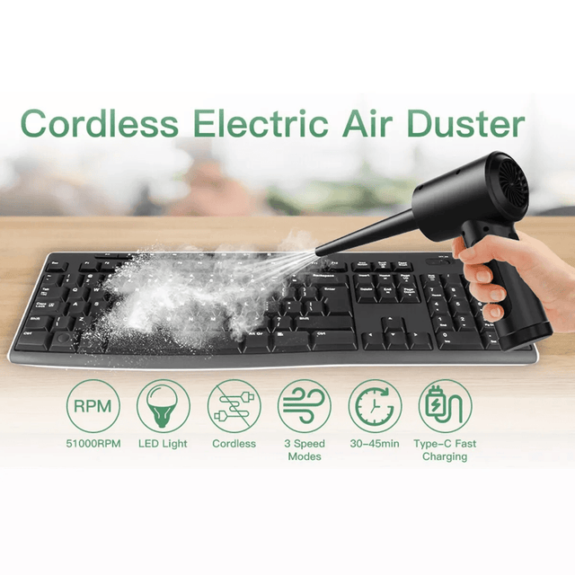 Cordless Portable Air Duster & Inflator - Item - BAI-DAY 