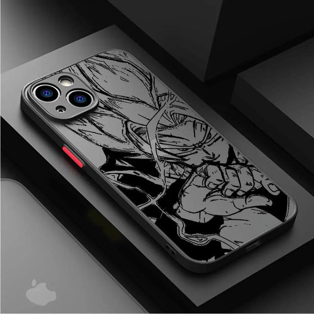 Custom iPhone Case Characters Dragon Ball Black Design - Item - BAI-DAY 