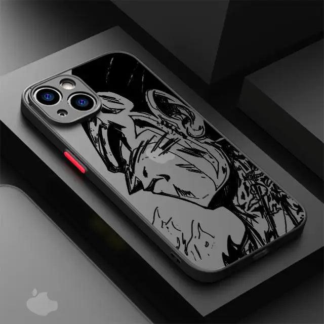 Custom iPhone Case Characters Dragon Ball Black Design - Item - BAI-DAY 