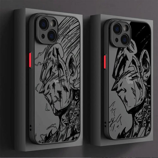 Custom iPhone SE 2022 Case Characters Dragon Ball Black Design - Item - BAI-DAY 