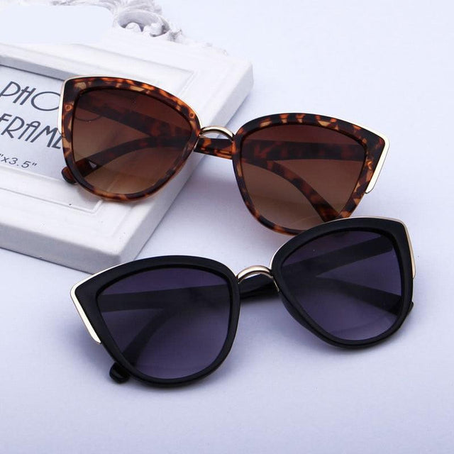 Leopard Cat Eye Classic & Retro Style Sunglasses - Item - BAI-DAY 