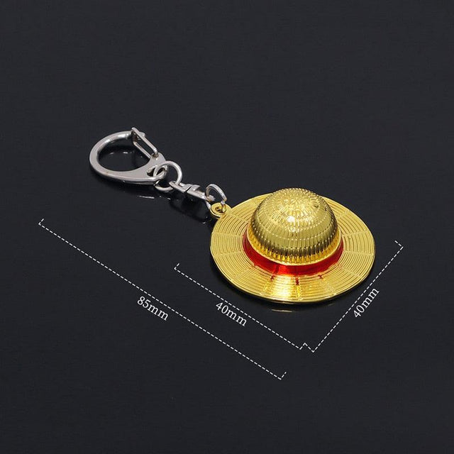 One Piece Cosplay Straw Hat Keychain - Item - BAI-DAY 