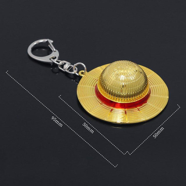 One Piece Cosplay Straw Hat Keychain - Item - BAI-DAY 