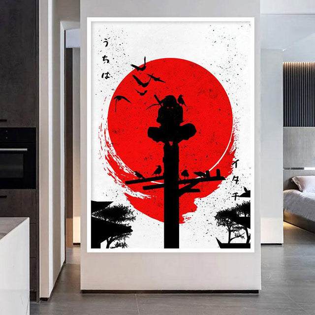 Poster Custom Wall Decoration Shonen Uchiha Itachi from Naruto - Item - BAI-DAY 