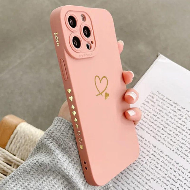 Protective Case for iPhone 7 8 Lovers of Love - Item - BAI-DAY 