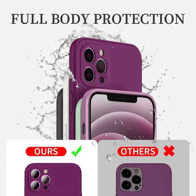 Protective Single-Color Silicone iPhone Case - Item - BAI-DAY 