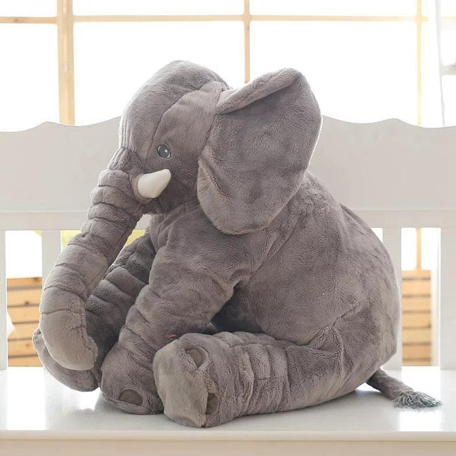 Big Cute Soft Elephant Plush & Pillow - Item - BAI-DAY 