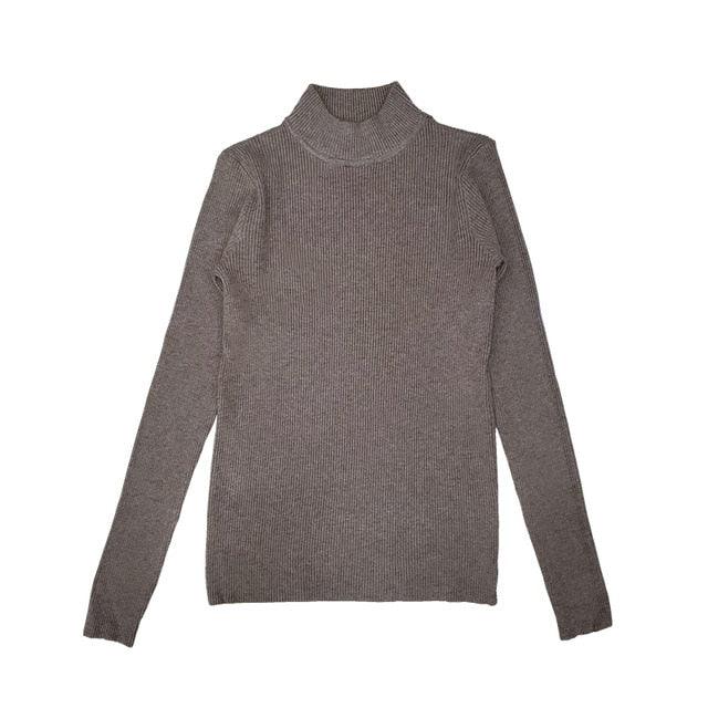 Bodycon Turtleneck Sweater - Item - BAI-DAY 