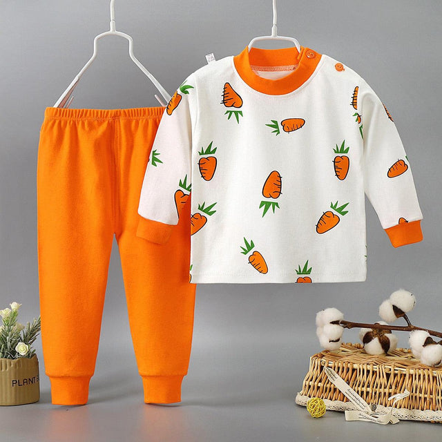 Colorful Unisex Pajama Set for Kids and Toddlers - Item - BAI-DAY 