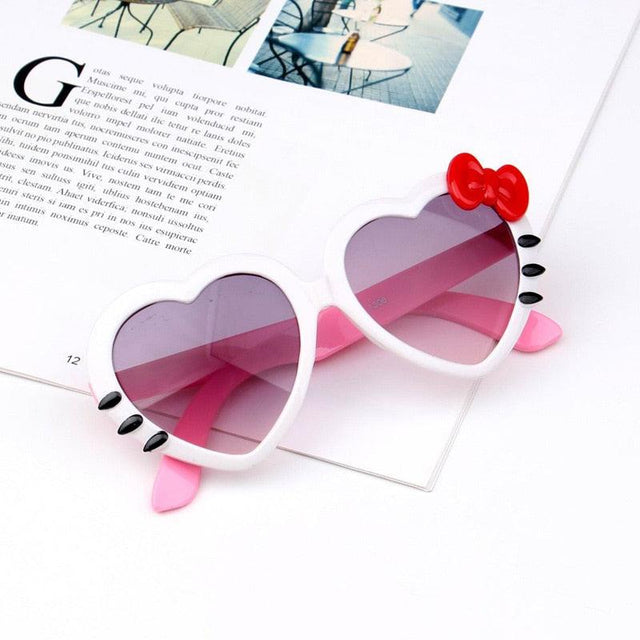 Cute Heart Shape Sunglasses - Item - BAI-DAY 