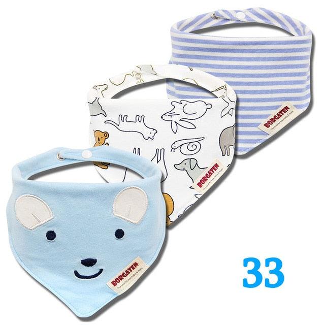 Cute Patterned Bib for Baby - Item - BAI-DAY 
