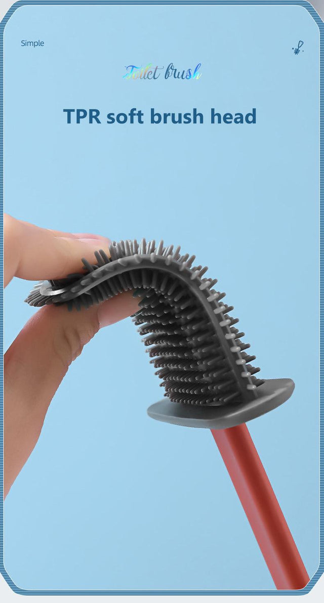 Flexible Toilet Brush with Flat Head - Item - BAI-DAY 