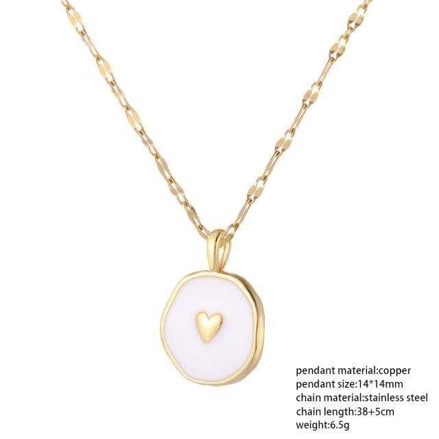 Heart Shaped Necklace and Pendant - Item - BAI-DAY 