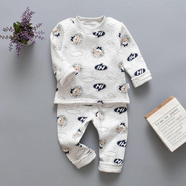 Long-sleeve Pajamas for Babies and Toddlers - Item - BAI-DAY 