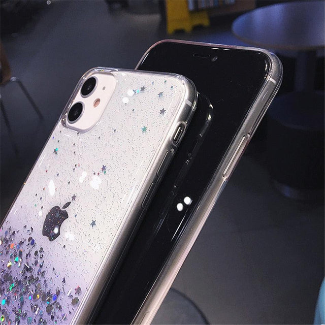 Rainbow Glitter iPhone Case (8-13) - Item - BAI-DAY 