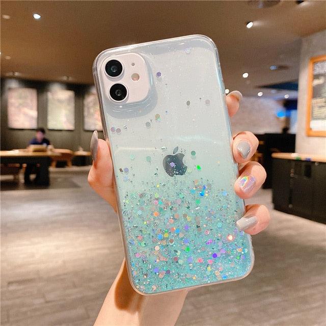 Rainbow Glitter iPhone Case (8-13) - Item - BAI-DAY 