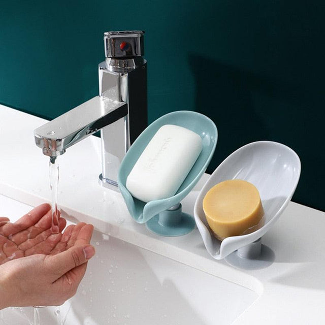 Soap Dish with Drain System and Non-slip - Item - BAI-DAY 