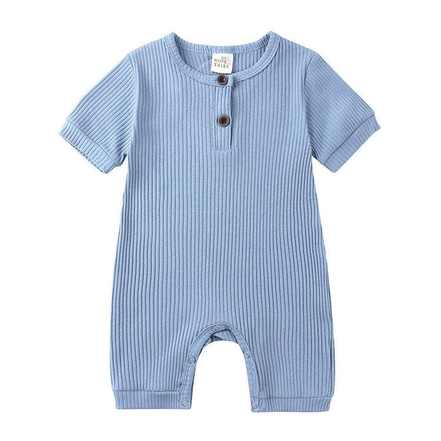 Solid Color Baby Cotton Romper - Item - BAI-DAY 