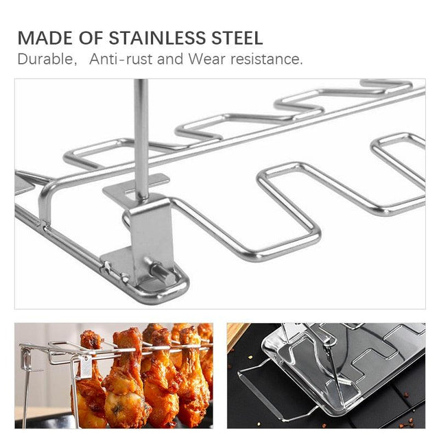 Stainless Steel Rotisserie Rack - Item - BAI-DAY 