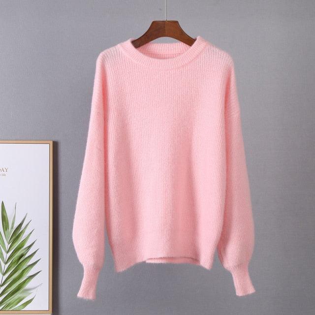 Thick Oversized Knitted Sweater - Item - BAI-DAY 