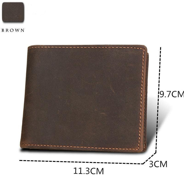 Vintage Genuine Leather Wallet - Item - BAI-DAY 